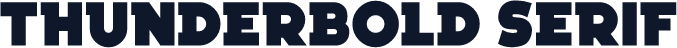 Thunderbold Serif