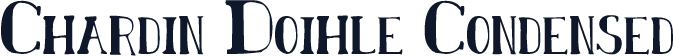 Chardin Doihle Condensed