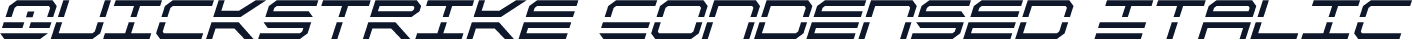 QuickStrike Condensed Italic