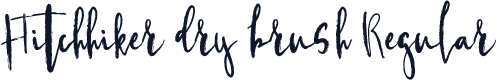 Hitchhiker dry brush Regular
