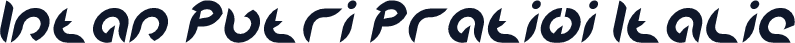 Intan Putri Pratiwi Italic