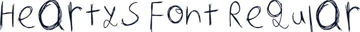 Heartys Font Regular