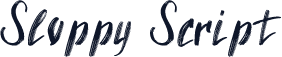 Sloppy Script