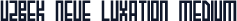 Uzbek Neue Luxation Medium