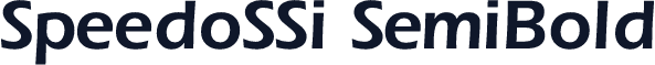 SpeedoSSi SemiBold