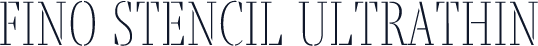 Fino Stencil UltraThin