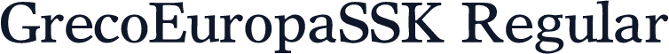 GrecoEuropaSSK Regular