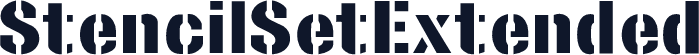 StencilSetExtended