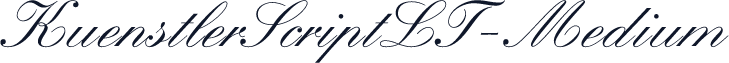 KuenstlerScriptLT-Medium