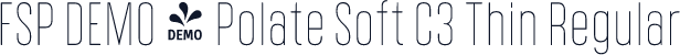 FSP DEMO - Polate Soft C3 Thin Regular