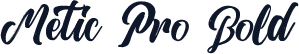 Metic Pro Bold