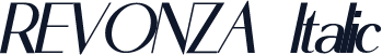 REVONZA Italic