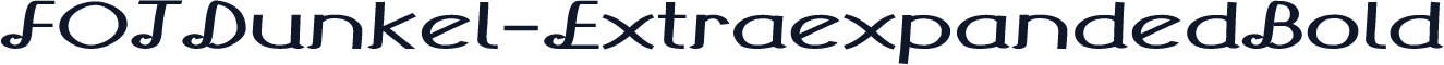 FOTDunkel-ExtraexpandedBold