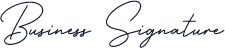Business Signature