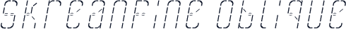 SkreanFine Oblique