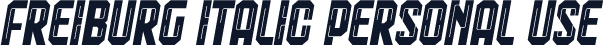 Freiburg Italic PERSONAL USE