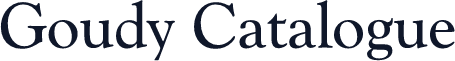 Goudy Catalogue