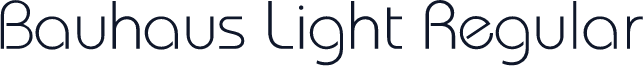 Bauhaus Light Regular