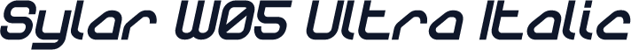 Sylar W05 Ultra Italic