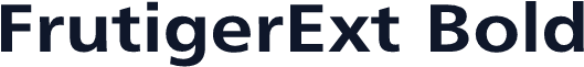 FrutigerExt Bold
