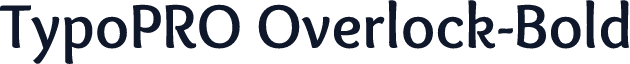 TypoPRO Overlock-Bold