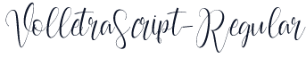 VolletraScript-Regular