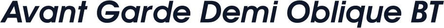 Avant Garde Demi Oblique BT