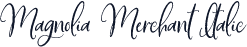 Magnolia Merchant Italic