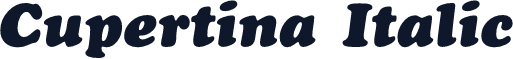Cupertina Italic