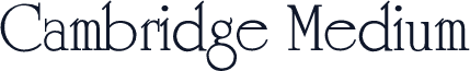 Cambridge Medium