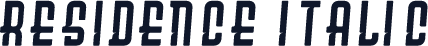 RESIDENCE Italic