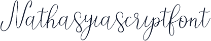 Nathasyiascriptfont