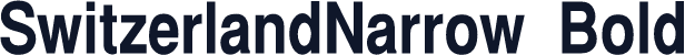 SwitzerlandNarrow  Bold
