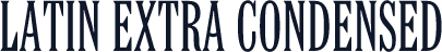 Latin Extra Condensed