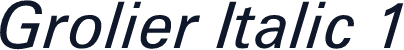 Grolier Italic 1