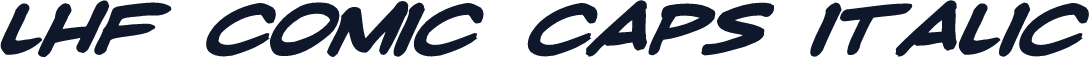 LHF Comic Caps Italic