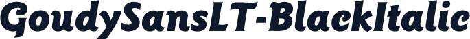 GoudySansLT-BlackItalic
