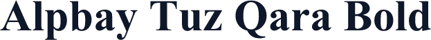 Alpbay Tuz Qara Bold