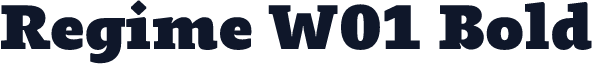 Regime W01 Bold