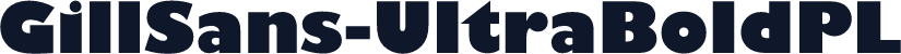 GillSans-UltraBoldPL