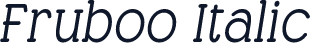 Fruboo Italic