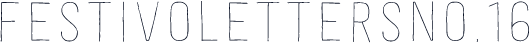 FestivoLettersNo.16