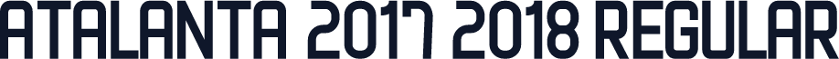 Atalanta 2017 2018 Regular