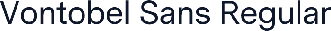 Vontobel Sans Regular