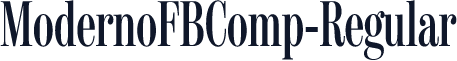 ModernoFBComp-Regular