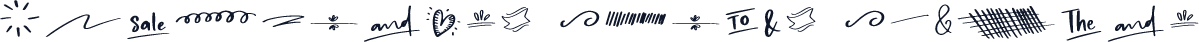 Wanderlust Script Symbols