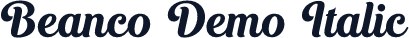 Beanco Demo Italic