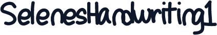 SelenesHandwriting1