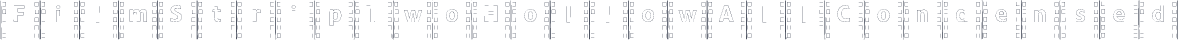 FilmStripTwoHollowAllCondensed