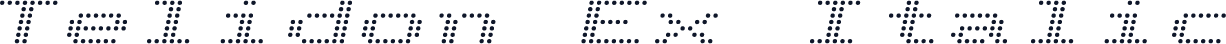 Telidon Ex Italic